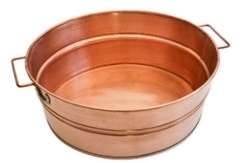 Copper Foot Tub