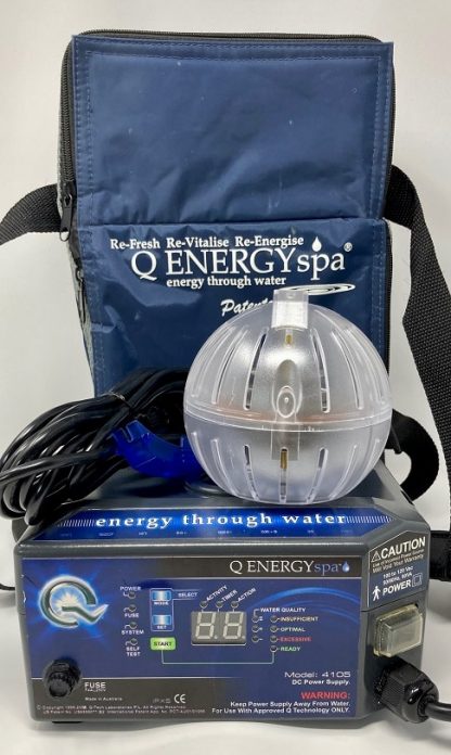 Used Model 4105 QEnergySpa with orb, cable, and bag