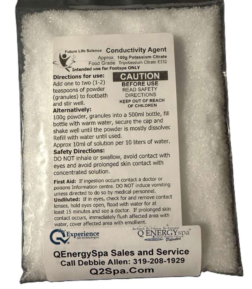QEnergySpa BEFE Footbath Potassium Citrate